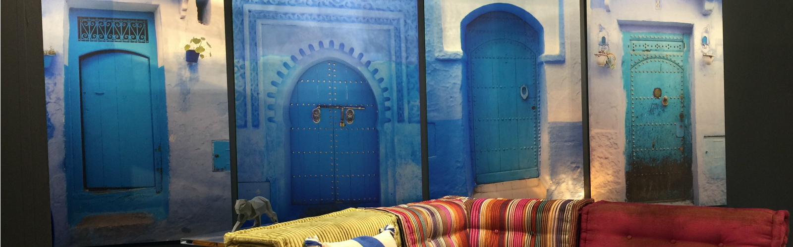 Vicki Rulli is turning people's memories into prints, like these Moroccan Doors.