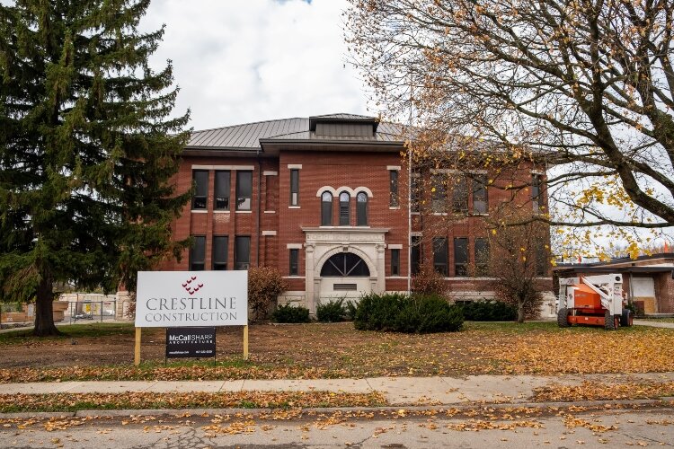 The historic former North and South Elementary buildings in Urbana are part of a three-building renovation project to create much-needed affordable senior housing in the city.