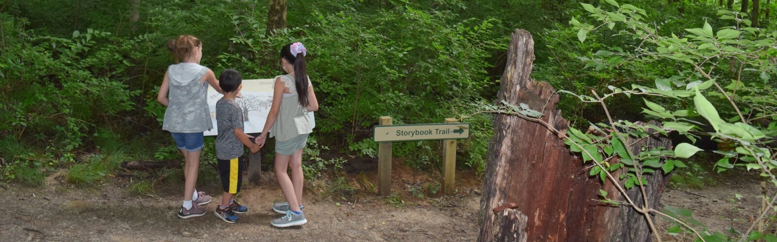Exploring the new Storybook Trail at John Bryan State Park in Yellow Springs can be a fun experience for families.